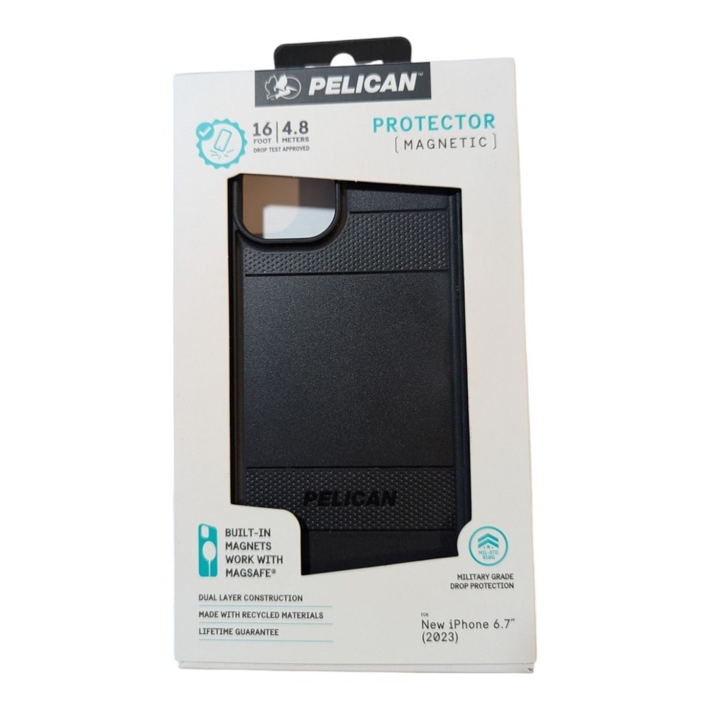 B2. Pelican Protector Series Case W/MagSafe for Apple iPhone 15 Plus 6.7" (2023)